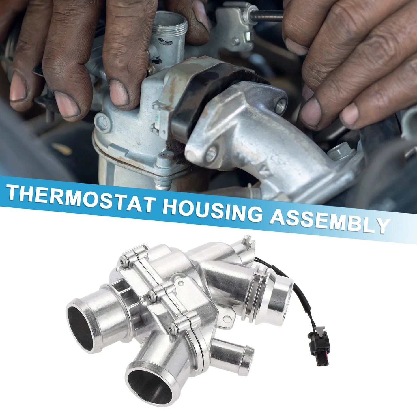 Engine Coolant Thermostat Housing for Land Rover Discovery (2017-2020)