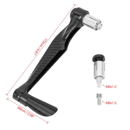2 x 22mm 7/8" Brake Clutch Lever Protector Guard Handguards for CNC Motorcycle
