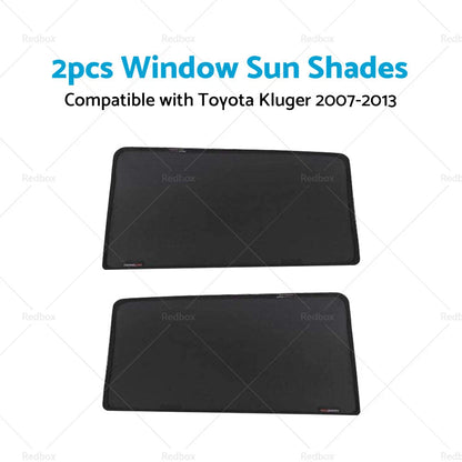 Magnetic Window Sun Shades for Toyota Kluger (2007-2013)
