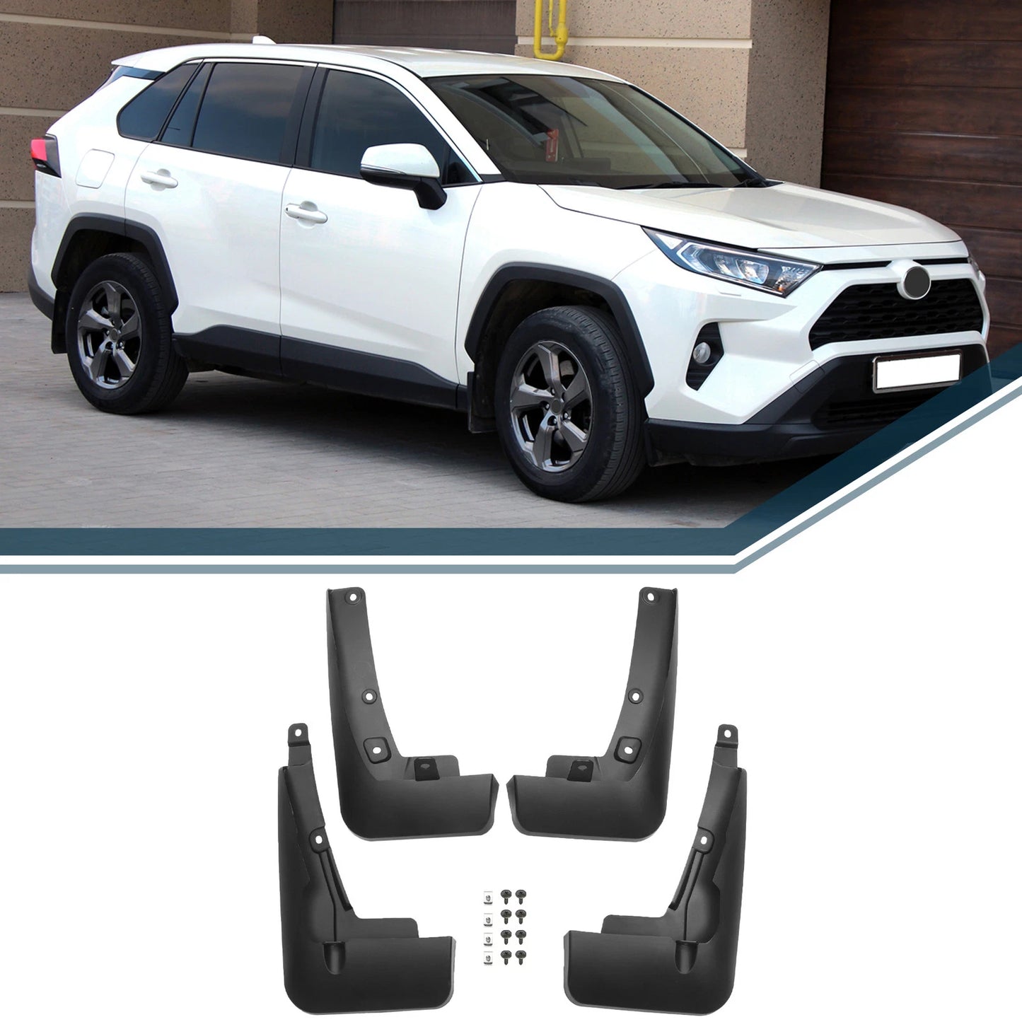 Mud Flap Splash Guard for Toyota Highlander (2020-2024)