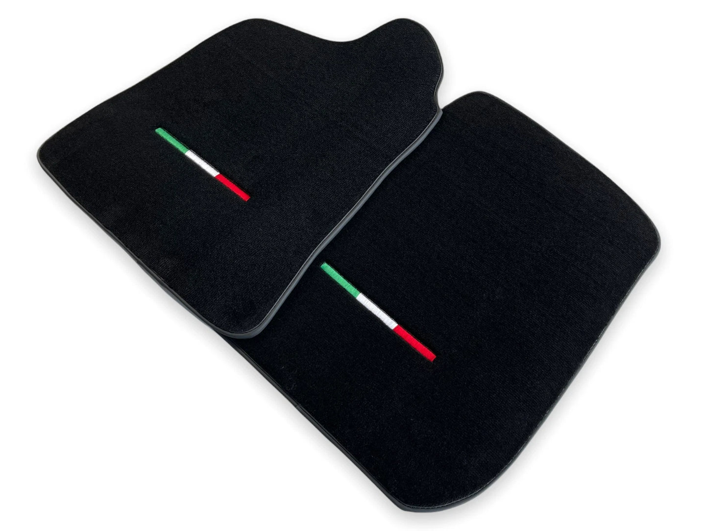 Floor Mats for Ferrari F12 Berlinetta Black Tailored Carpets (2012-2017)
