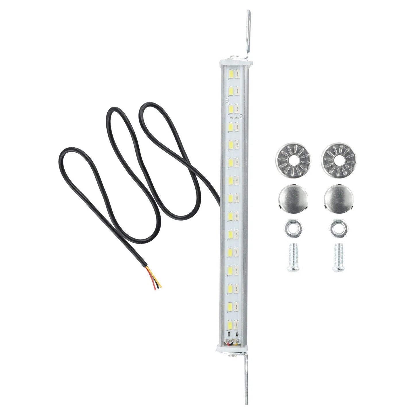 1x Auto LED Backup Light Bar Brake Reverse License Plate Lamp Strip for Car