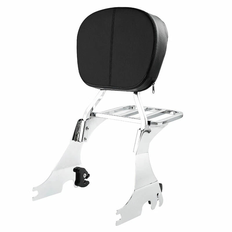Sissy Bar Backrest Rack for Harley Sportster XL883 XL1200 (2004 - 2022)