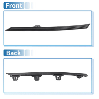Front Grille Trim for Toyota (2016-2023) - Black Lower Bonnet Bumper Grill