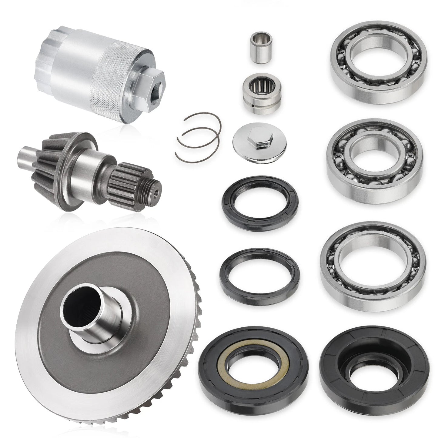 Rear Diff. Ring Pinion Gear Bearings for Honda Rancher TRX350FE/FM/TE/TM 2000-06