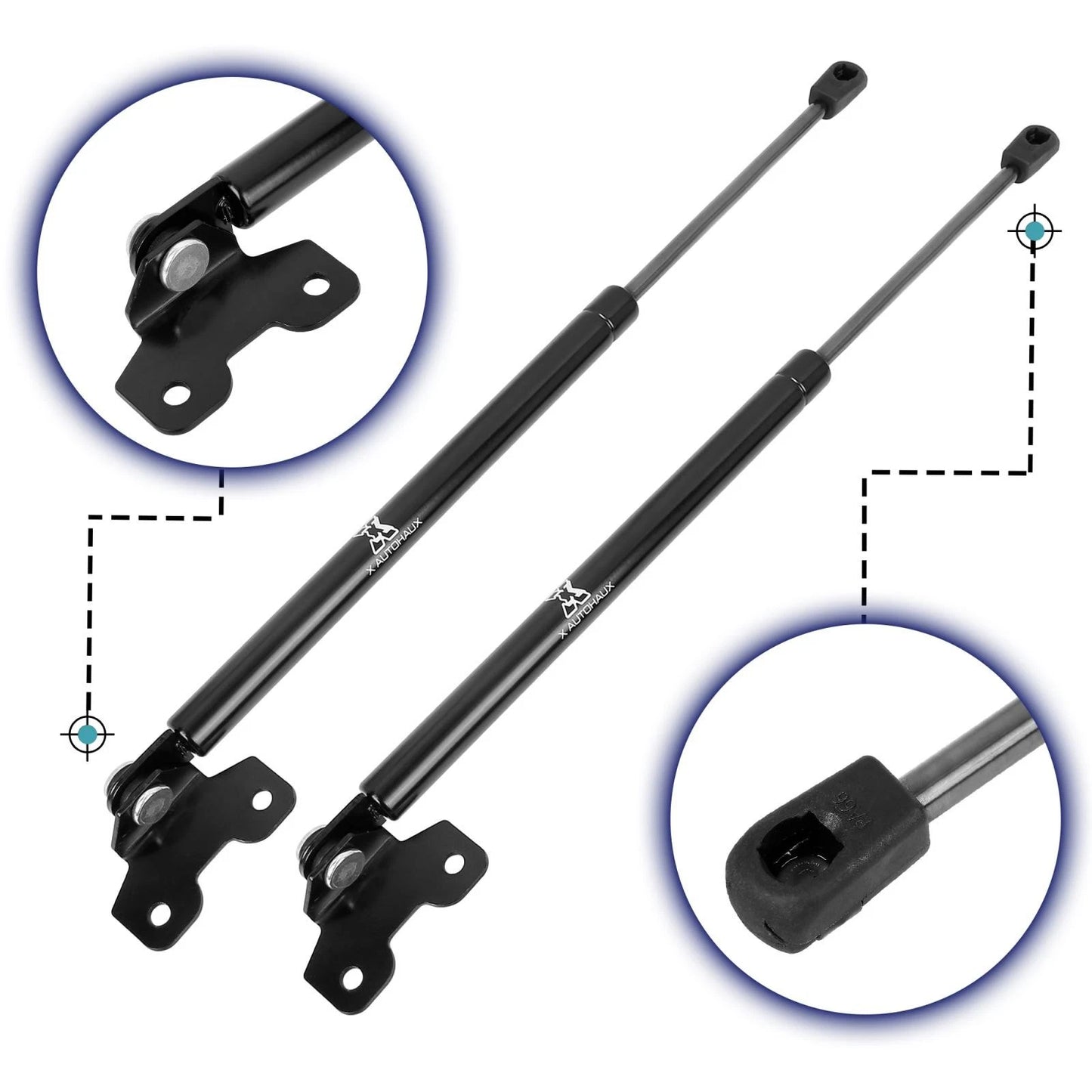 Front Hood Lift Supports for Honda Accord (2003-2007)