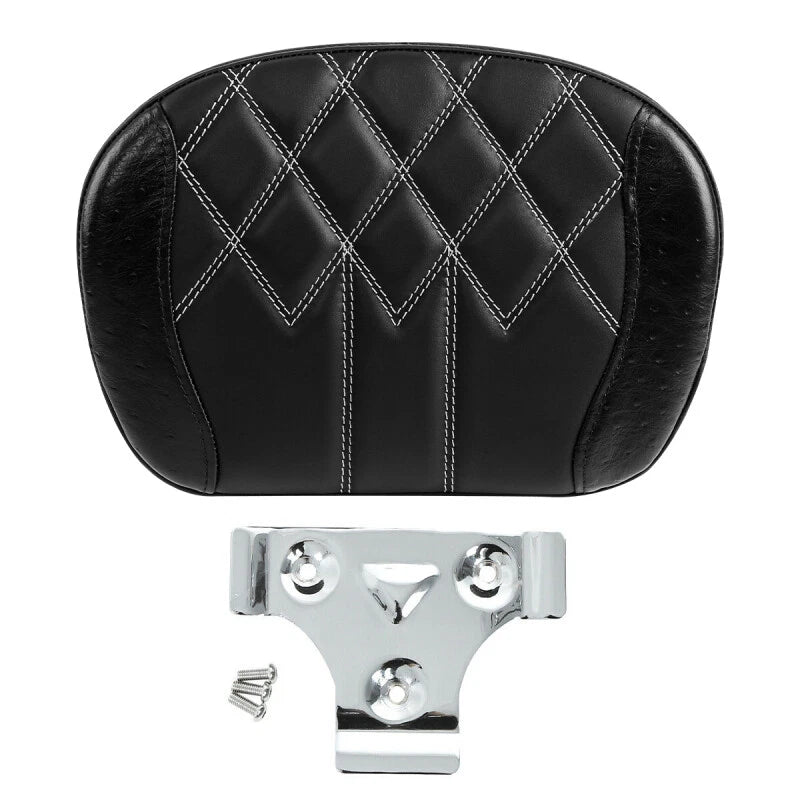 Sissy Bar Passenger Backrest Pad for Harley CVO Road Street Glide FLHX FLTR (2006-2023)