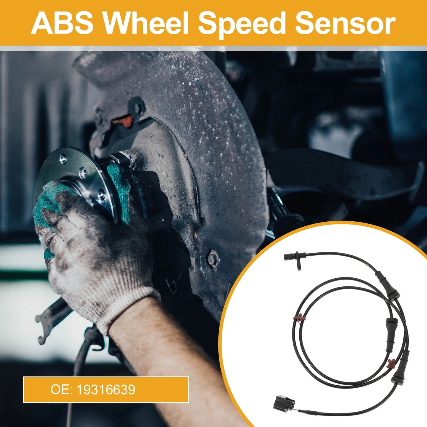ABS Wheel Speed Sensor for Chevrolet City Express