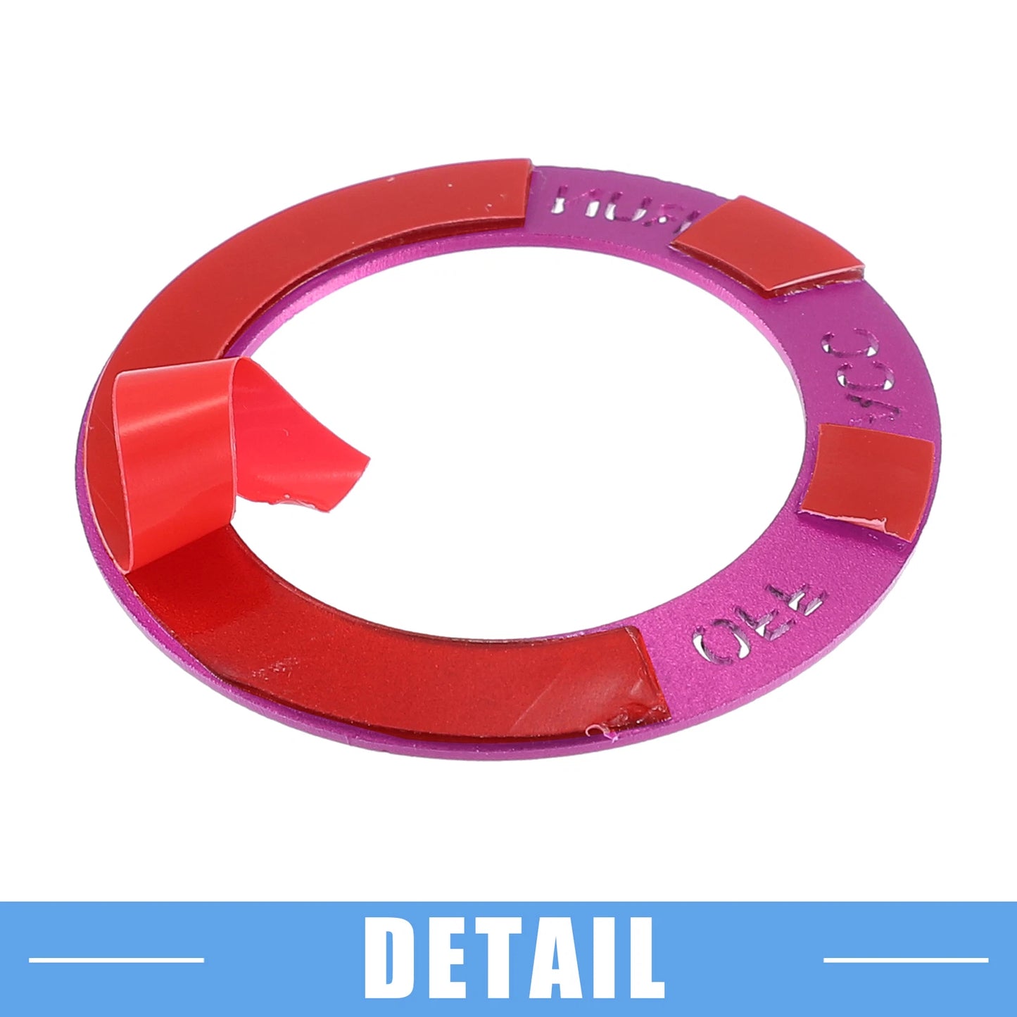 Engine Start Button Sticker for Dodge Charger Challenger Alloy Rose Red