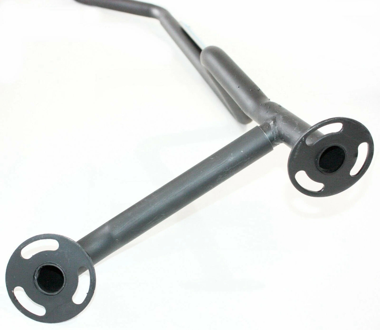 Black Alloy Twin Exhaust Pipe Mufflers for GY6 150cc Quad Bike ATV