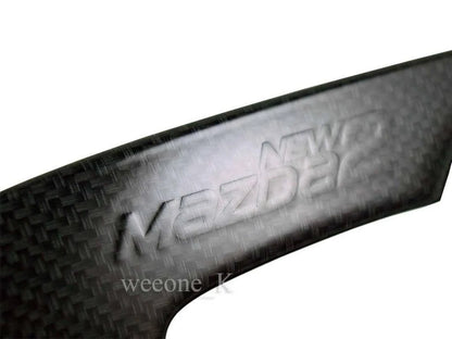 Carbon Door Handle Bowl Cover for Mazda2 Sedan/Hatchback (2003-2023)