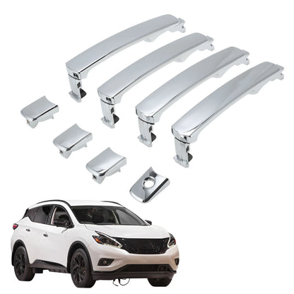 4Pcs Exterior Door Handle Set for Infiniti FX35 FX45