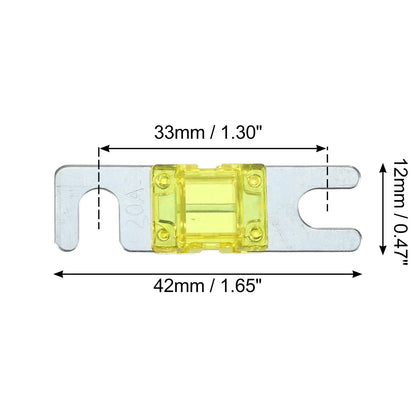 10 x 20A AFS Mini ANL Fuses for Car Truck Motorcycle