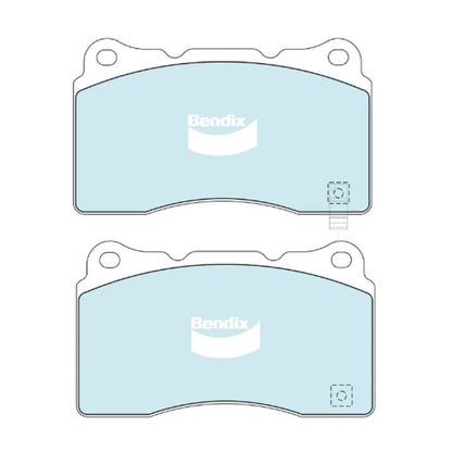 Front Disc Brake Pads Set for Toyota 86 Brembo Caliper (2016–2019)