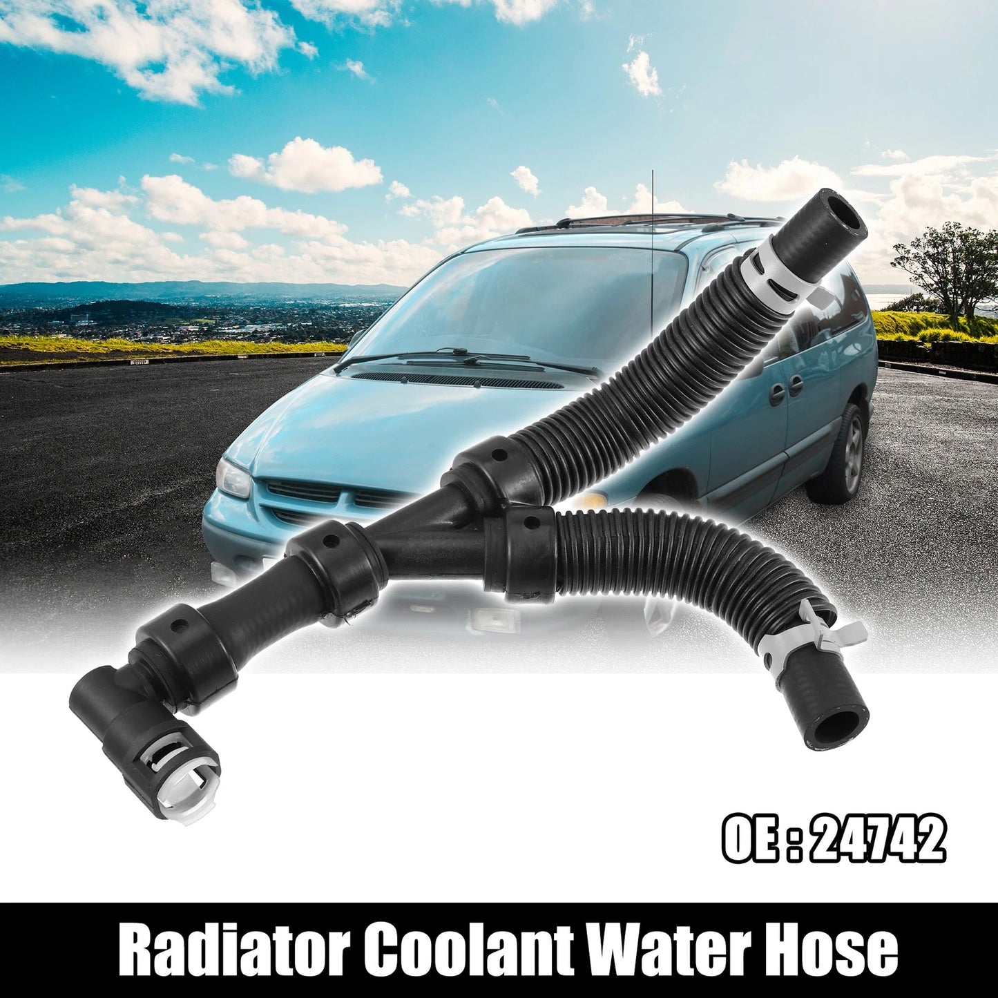 Radiator Coolant Heater Hose for Dodge Grand Caravan (2011-2020)