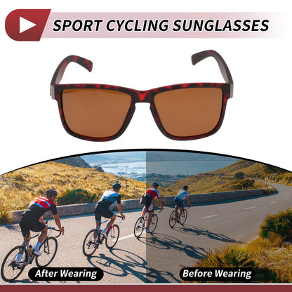 Motorcycle Riding Goggles 1 Pc Brown Lens Leopard Print Frame for Motorcycle