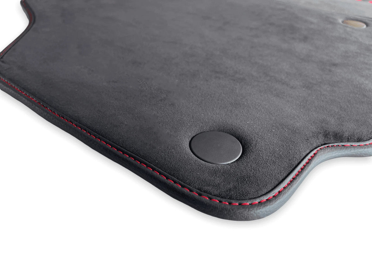 AutoWin Floor Mats for Ferrari 488 GTB (2015-2022) - Alcantara Leather