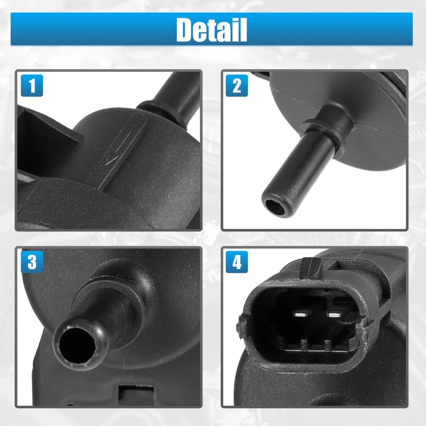 EVAP Vapor Canister Purge Valve for Chevy Cruze Sonic (2011 - 2018)