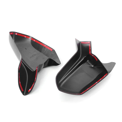 Gloss Black Mirror Covers for Chevy Camaro (2016-2023)