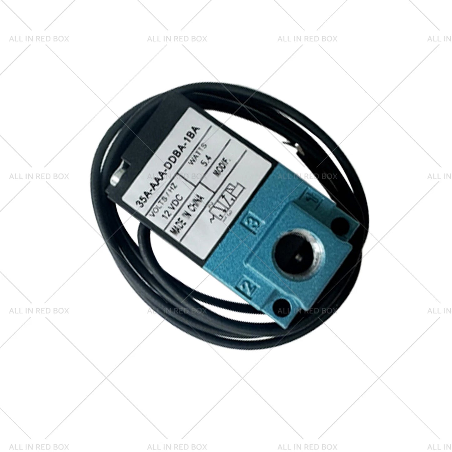 3 Port Solenoid Valve 5.4W 12V 1/8'' NPT for PWM 35A