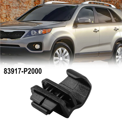 Black Rear Door Sunshade Retainer Clips for Kia Sorento (2021-2023)
