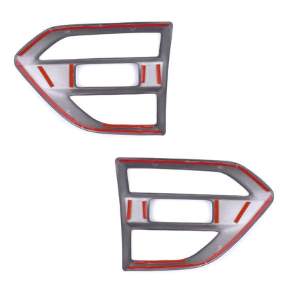 Side Vent Cover Trim Styling Black Fits Ford Ranger T6 Ute Truck 2018-20 D05