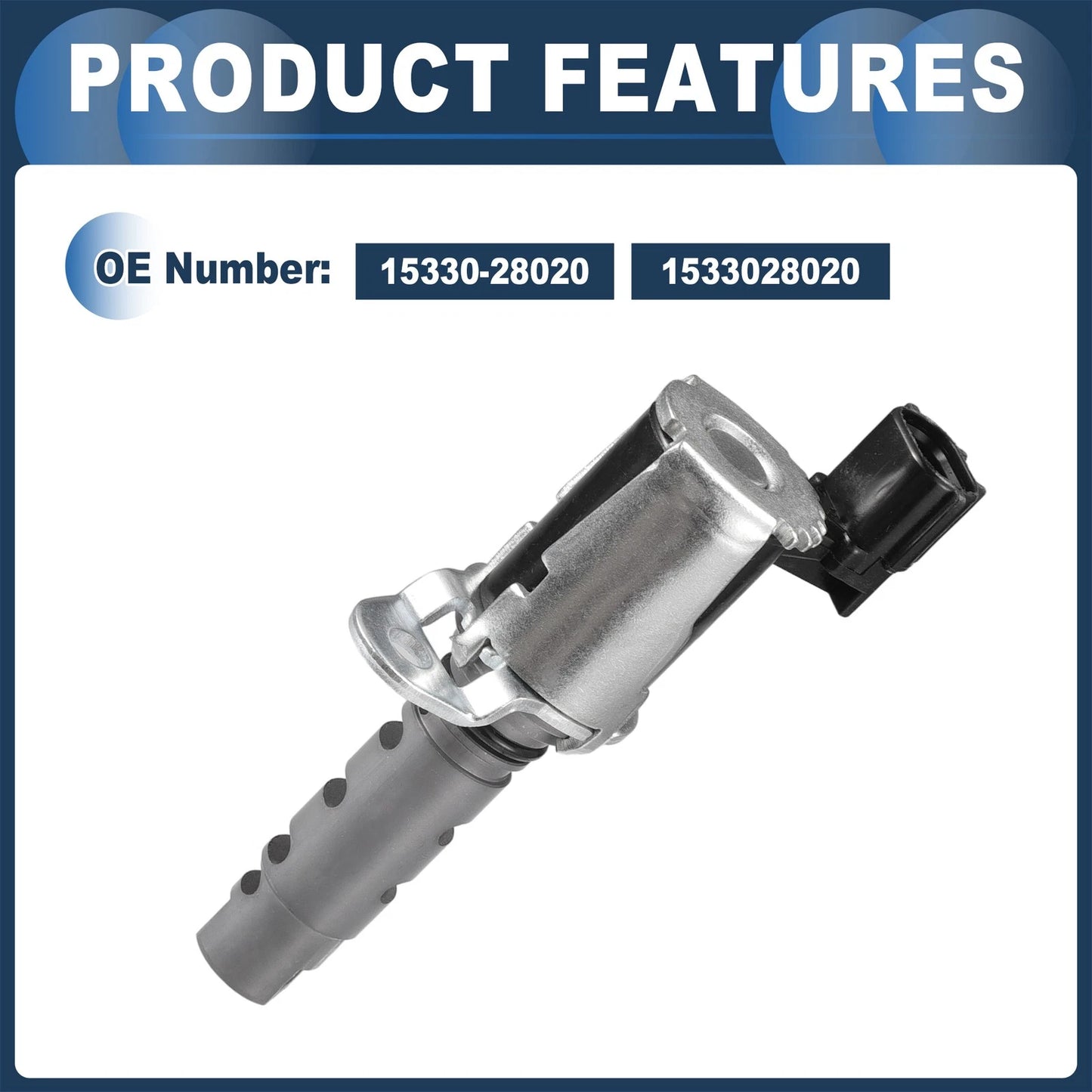2 x Variable Valve Timing VVT Solenoids for Lexus HS250h (2010-2012)