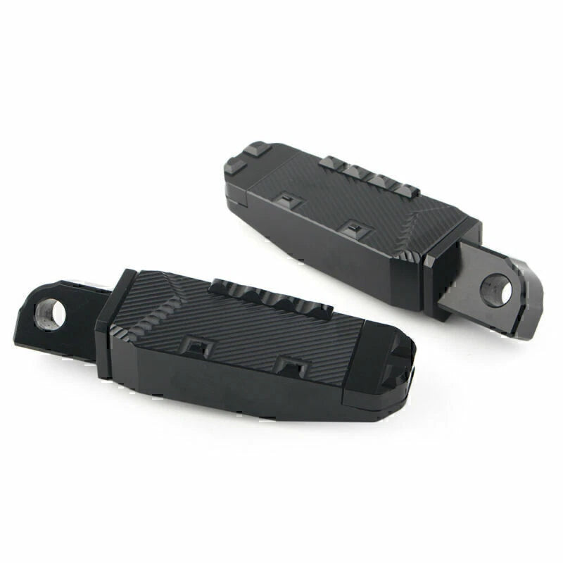 Black Rear Footrests Pegs for Suzuki GSXR600/750/1300 Hayabusa (2001-2023)