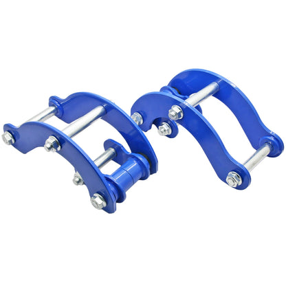 2 x Rear Leaf Spring Extended Shackles for Isuzu Holden Rodeo (2007-2011)