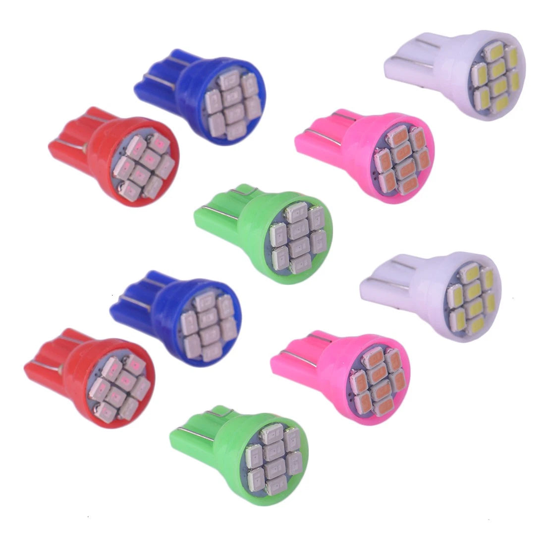 50x LED T10 161 194 168 Dash Cluster Light Bulbs for Car (Various Years)