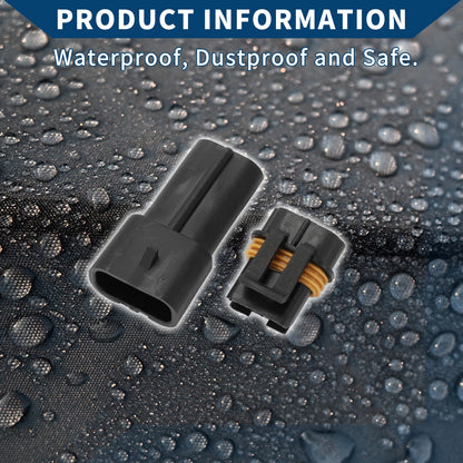 Radiator Fan Connector Plug Set for Honda