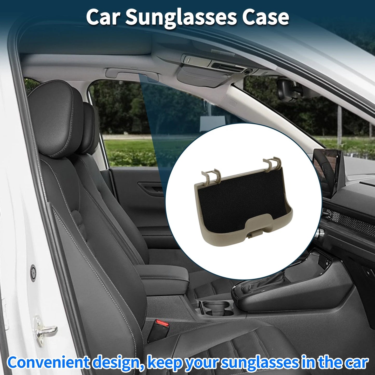Sunglasses Case for Ford F-250 F-350 F-450 F-550 Super Duty (2002-2007) 1 x