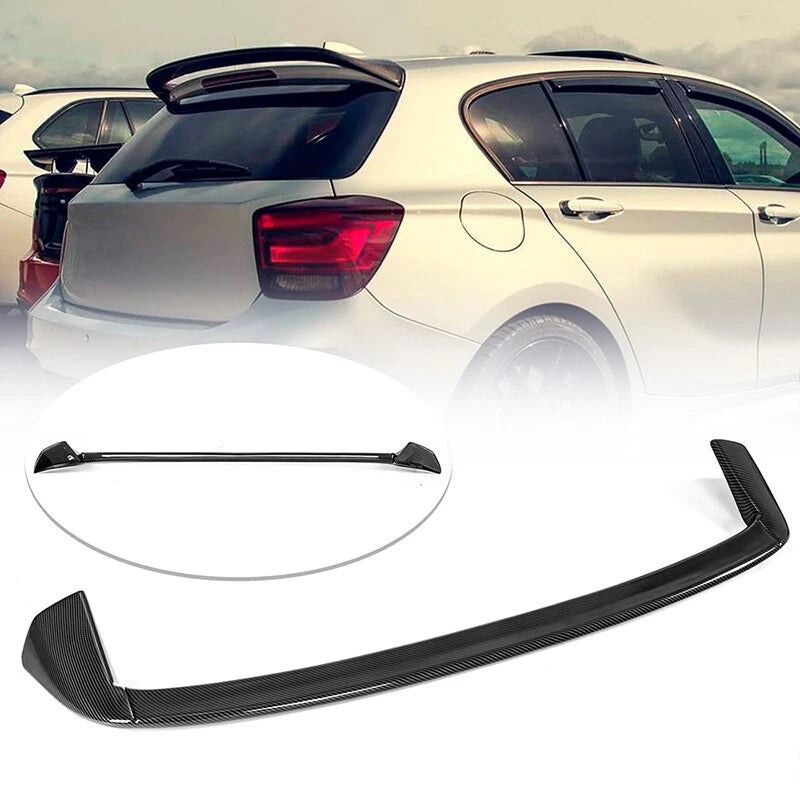 Carbon Black Rear Window Spoiler for BMW F20 F21 116i M135i M140i (2012-2018)