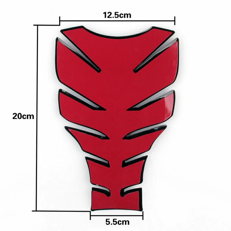 3D Rubber Side Tank Pad Protector for Honda CBR, CB, NC, VFR, GL