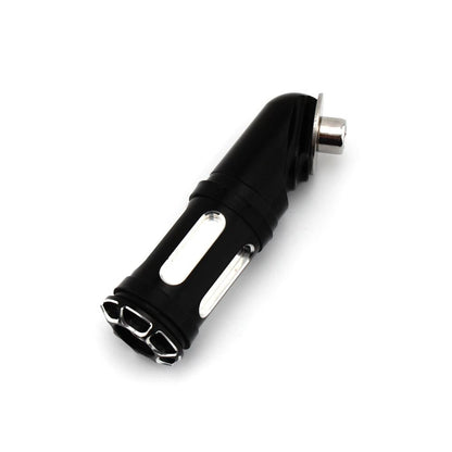 Kickstand Extension Black for Harley Dyna Wide Glide Fat Bob (1991-2017)