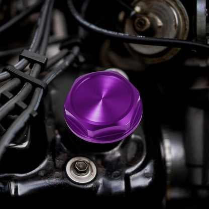 Purple Aluminum Alloy Gas Engine Oil Filler Cap Cover for Toyota RAV4