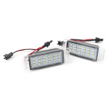 2 x Error-Free LED License Plate Lamps for Chevrolet Cruze, Camaro (2011-2019)