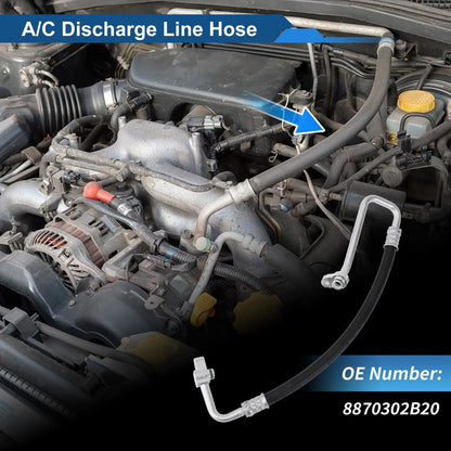 A/C Refrigerant Liquid Hose for Toyota Corolla (2015–2017)