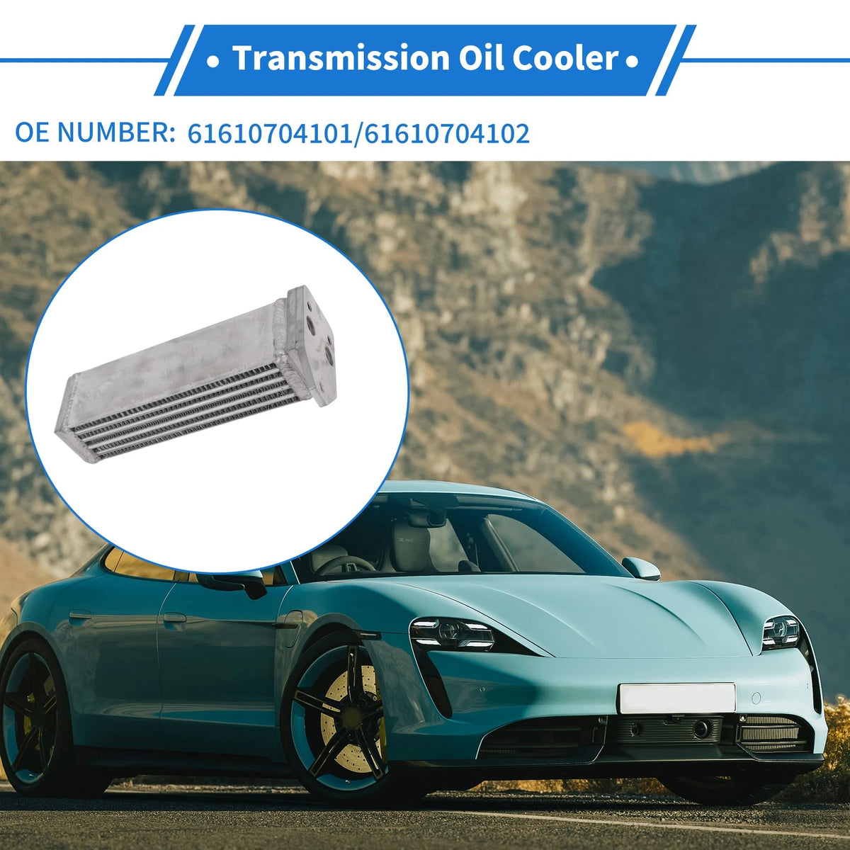 Engine Oil Cooler for Porsche 912 356 (1965-1969) - 1 x Trans Cooler