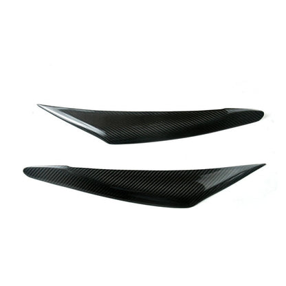2 x Carbon Fiber Headlight Eyelid Covers for Mazda 3 AXELA (2017-2019)