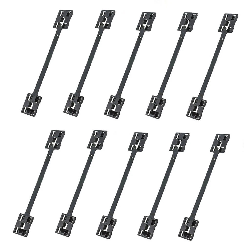 10 x Sill Strip Mounting Clips for Opel Corsa, Zafira (2000-2014, 1999-2005)