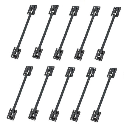 10 x Sill Strip Mounting Clips for Opel Corsa, Zafira (2000-2014, 1999-2005)