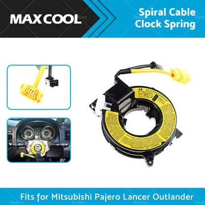 Spiral Cable Clock Spring for Mitsubishi Pajero Lancer Outlander Triton (2003-2023)