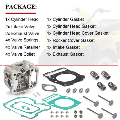 Engine Cylinder Head & Valve Kit for Polaris Sportsman 400/450/500 (2000–2011)