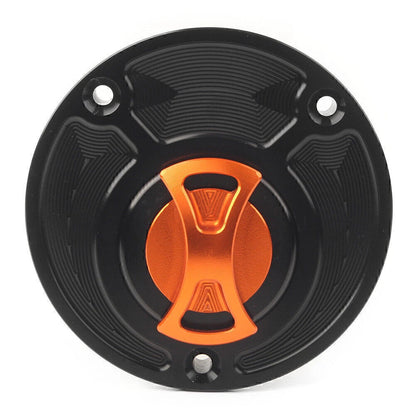 Orange Fuel Gas Tank Cap Cover for Yamaha R6 R1 FZ1 FZ6 VMAX MT01 FZ16 YZF R15