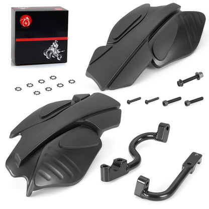 Hand Guard & Bracket Kit for Polaris Rush/RMK/Indy 600/800 (2010-2015)