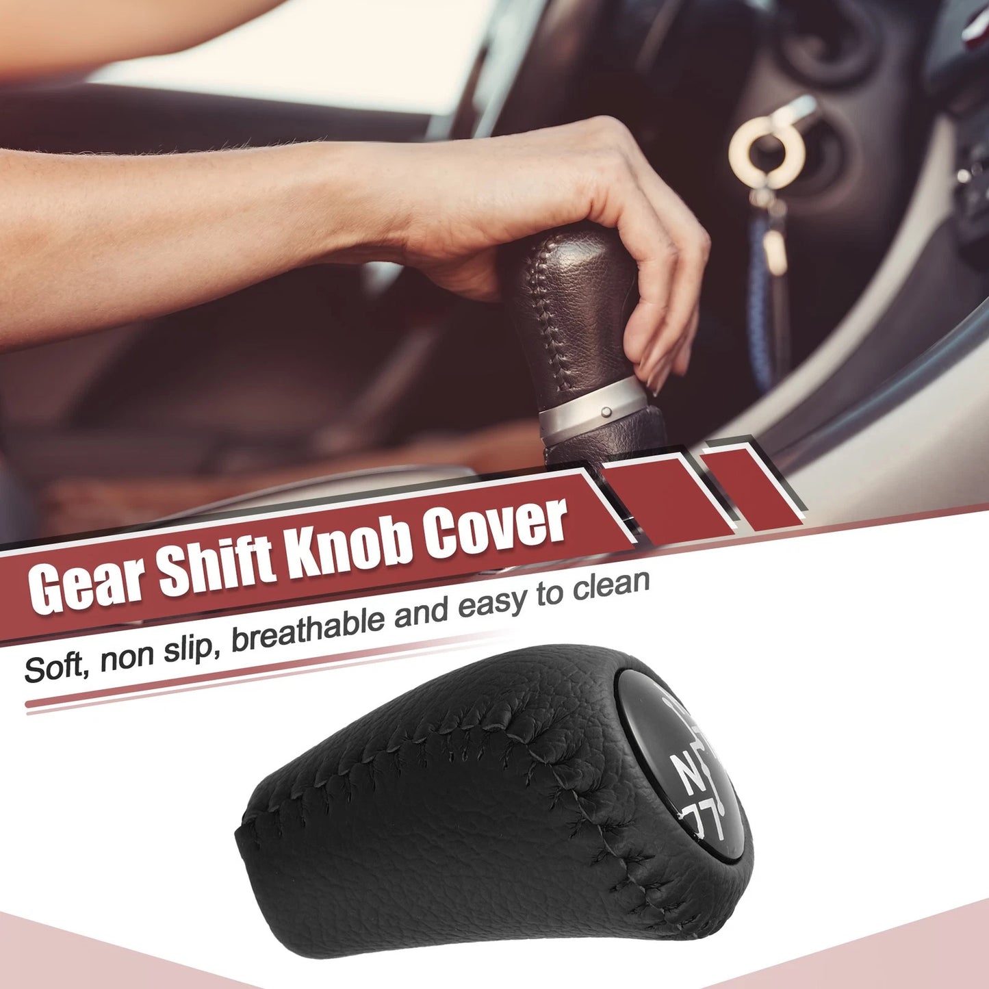 4 Gear Stick Shift Knob for Toyota Land Cruiser Prado (2003–2009)