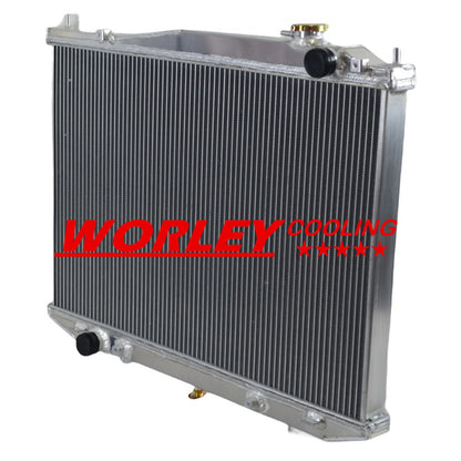 3-Row Aluminum Radiator for Nissan Navara D22 1997-2001 (1997-2001)