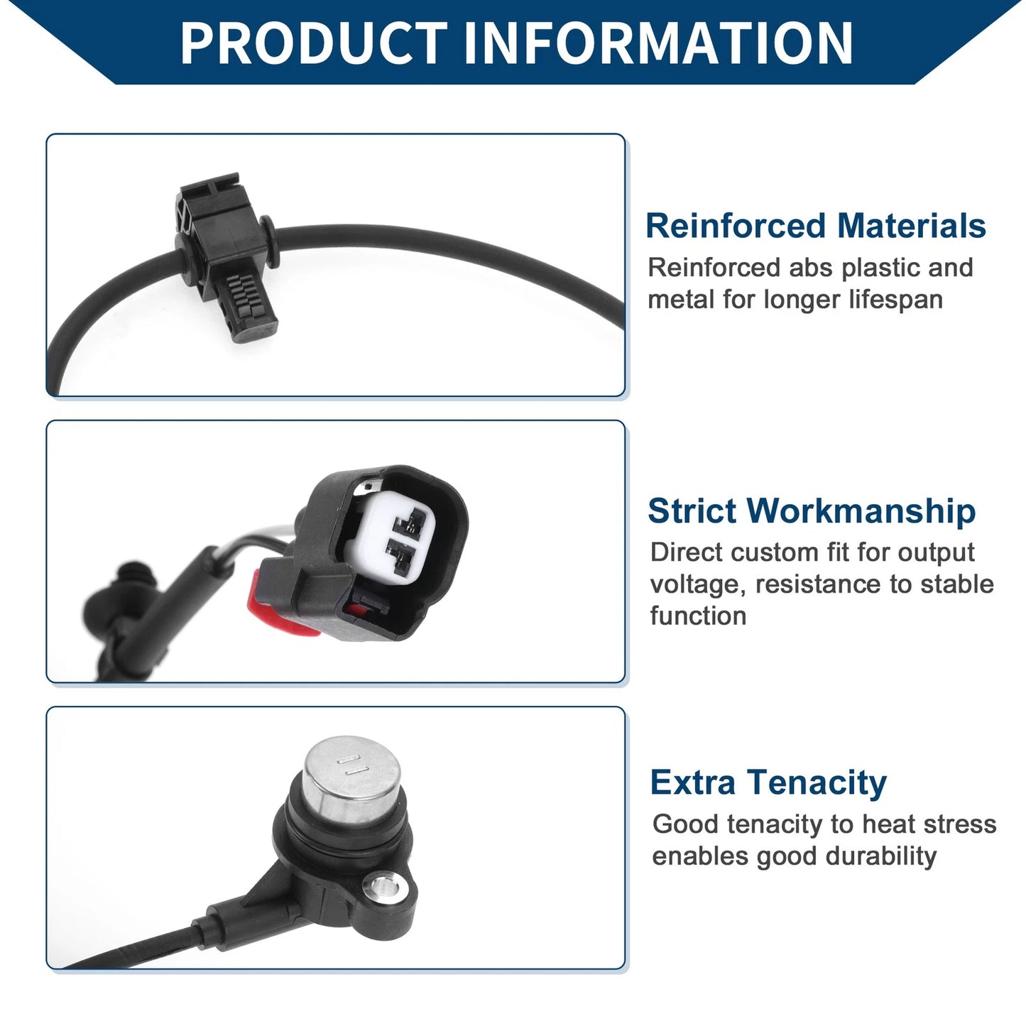 ABS Wheel Speed Sensor for Chevrolet Express 1500 (2013 - 2014)