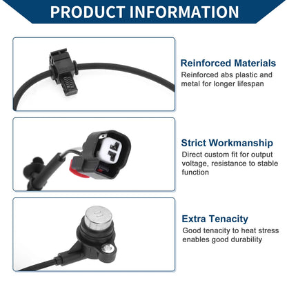ABS Wheel Speed Sensor for Chevrolet Express 1500 (2013 - 2014)